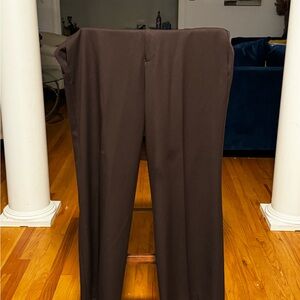 Ralph Lauren Brown Wide-Leg Trousers